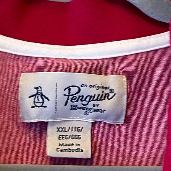 Original Penguin brand polo t shirt Preowned XXL - Picture 3 of 5